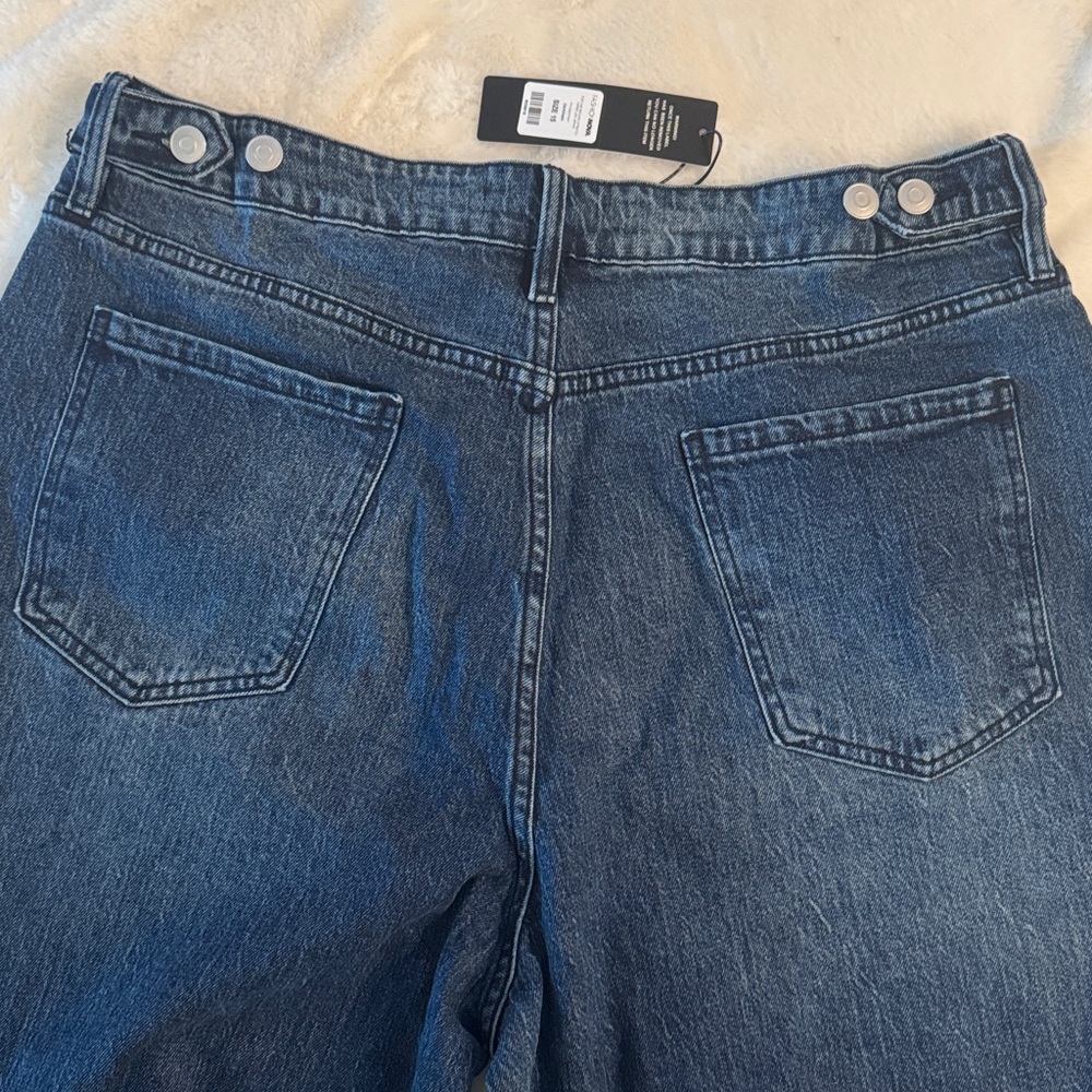 Fashion Nova ‘For the Record Stretch Taper Leg Jeans’, Blue- size 15 - Picture 6 of 16
